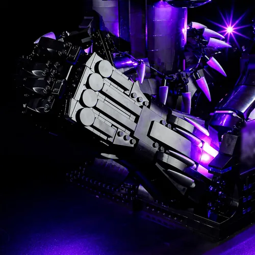 Vista 8 de BRIKSMAX Kit de iluminación LED para LEGO-76215 Black Panther, compatible con el modelo de bloques de construcción de Lego Marvel, no incluye juego