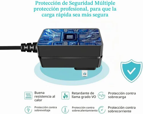 Vista 4 de UpBright Adaptador de 24 V CA/CC compatible con Dreo Modelo DR-HTF004 DR-HTF004S DRHTF004 DRHTF004S Ventilador de torre oscilante Ventilador
