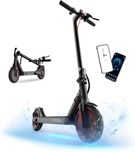 Vista 19 de Scooter eléctrico - Scooter eléctrico para adultos y adolescentes Negro 2