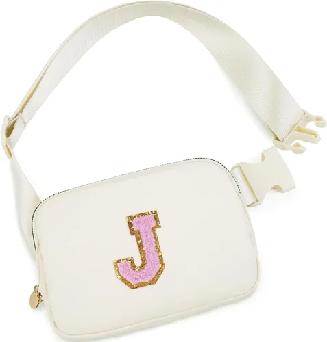 Vista 57 de Bolsa de cinturón para niñas y mujeres, bolsas cruzadas, riñonera, riñonera personalizada, Negro, Small