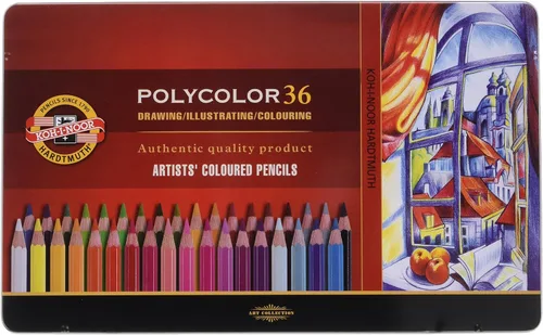 Vista 6 de KOH-I-NOOR 3822012002PL Juego de lápices de colores para artistas, 3822 12 pulgadas