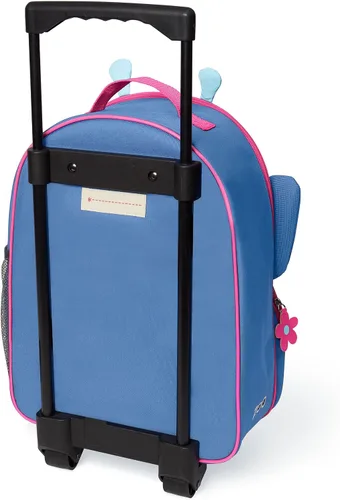 Vista 2 de Skip Hop Equipaje infantil con ruedas, zoológico, mariposa (paquete de 2)