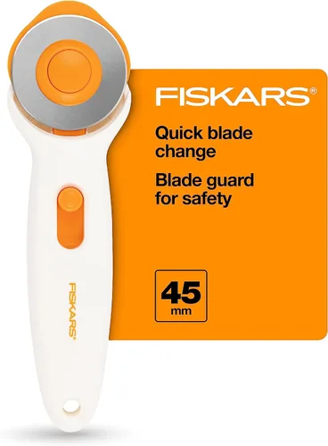 Vista 11 de Fiskars Cortador giratorio Loop, colección Explore Ultra Lila, cuchilla de acero de precisión para tela, fieltro y vinilo, 45 mm