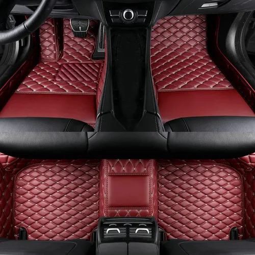 Vista 35 de Alfombrillas personalizadas para Prado Sedan 2000-2023, cobertura completa de accesorios para piso interior del vehículo (beige)