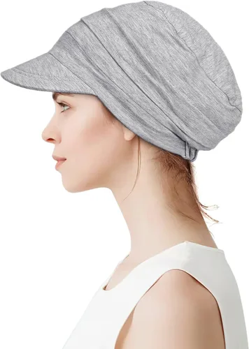 Vista 3 de Alnorm Gorra de béisbol de gran tamaño de viscosa transpirable súper suave para mujer