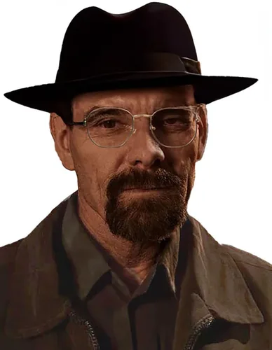 Vista 3 de The One Who Knocks - Lentes rectangulares transparentes para lente de aviador