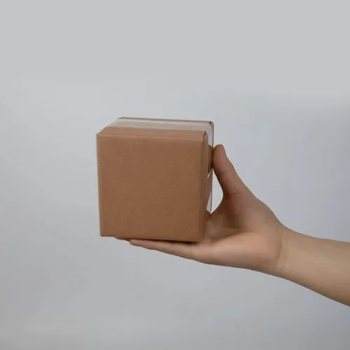 Vista 5 de SUNLPH Cajas de envío de 4 x 4 x 4 pulgadas, cajas pequeñas de cartón corrugado, paquete de 25