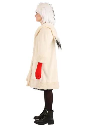 Vista 9 de Disfraz de Abrigo Cruella De Vil para Adolescentes de 101 Dálmatas de Disney Multicolor