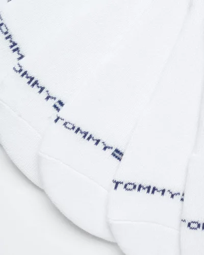 Vista 5 de Tommy Hilfiger Calcetines invisibles para hombre - Paquete de 6 mezcla de algodón elásticos suaves acolchados casuales atléticos deportivos forros