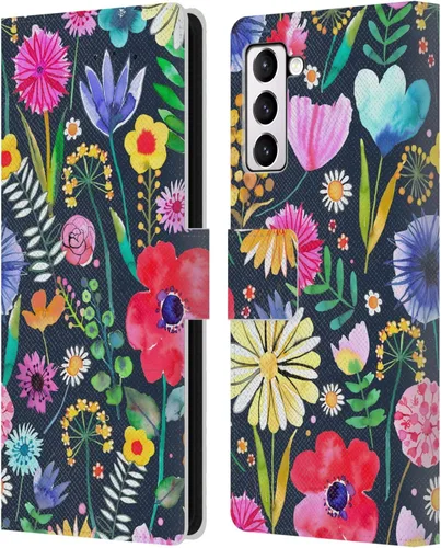 Vista 31 de Head Case Designs Officially Licensed Ninola Butterfly Nature Spring Floral Leather Wallet Case Compatible with Samsung Galaxy A07 4G