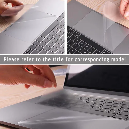 Vista 4 de Paquete de 2 protectores de película, compatibles con CHUWI HeroBook Plus de 15.6 pulgadas con panel táctil de poliuretano termoplástico
