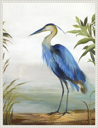 Vista 17 de Amanti Art Lienzo enmarcado para pared, 24 x 18 pulgadas, garza azul de Aimee Wilson, lienzo enmarcado para pared, obras de arte de animales