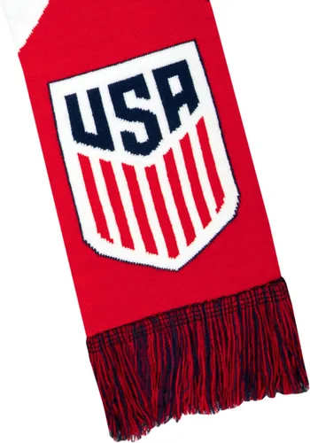 Vista 3 de Icon Sports Bufanda con licencia oficial de la Federación de Fútbol de EE. UU. - Unisex para adulto