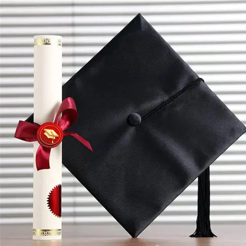 Vista 5 de CRASPIRE Sello de cera para sombrero de graduación, sello de cera de graduación, 1.181 in, retro, vintage, extraíble, latón, cabeza con mango