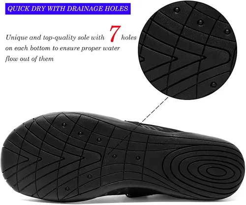 Vista 4 de Cheston Zapatos acuáticos de secado rápido para hombre y mujer