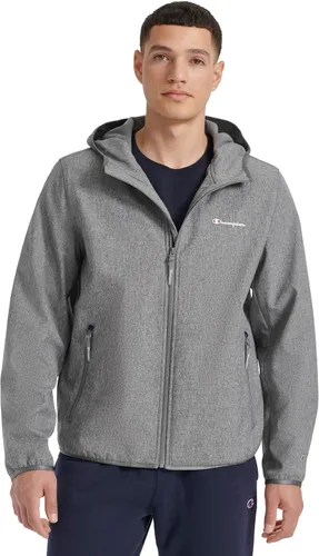 Vista 9 de Champion Chaqueta Ligera Activa de Soft Shell para Hombre con Capucha Negro