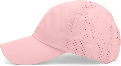 Vista 8 de Gorra de béisbol para mujer, con espalda descubierta, malla y pelo rizado, ajustable, gorra de camionero, de secado rápido