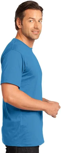 Vista 4 de District Made Camiseta de cuello redondo de peso perfecto para hombre