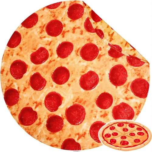 Vista 17 de Bnuitland Burritos - Manta de tortilla de 300 GSM, regalo divertido gigante de doble cara, realista, súper suave, manta de comida para niños
