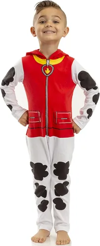 Vista 4 de Nickelodeon Skye Chase Marshall Zip Up Cosplay Coverall Infant to Big Kid