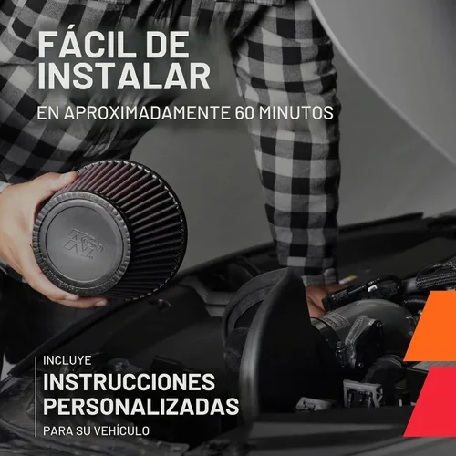 Vista 12 de K&N 77-1563KP - Kit de admisión de alto rendimiento