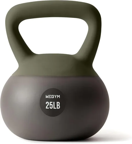 Vista 12 de WeGym Mancuernas suaves con base resistente a impactos acolchada y mango antideslizante de agarre ancho para entrenamientos en casa, levantamiento