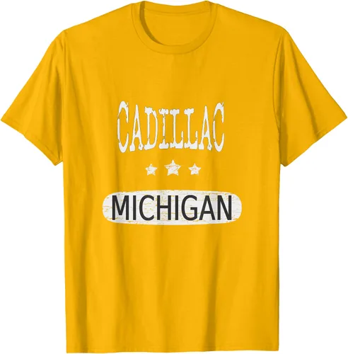 Vista 58 de Vintage Cadillac Michigan Camiseta