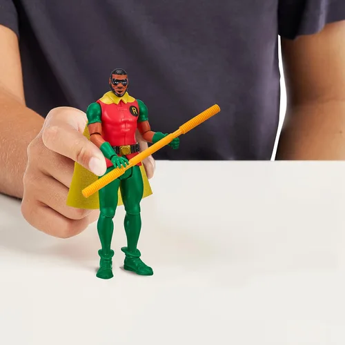 Vista 3 de Moose Toys- Space Jam: A New Legacy, figura de acción Baller, Lebron James de 5 pulgadas (Robin).