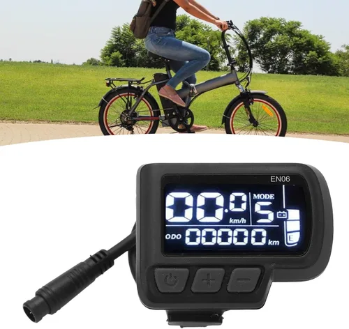 Vista 4 de KUIDAMOS Pantalla LCD eléctrica de la bici, 6 Pin 24V 36V 48V 60V