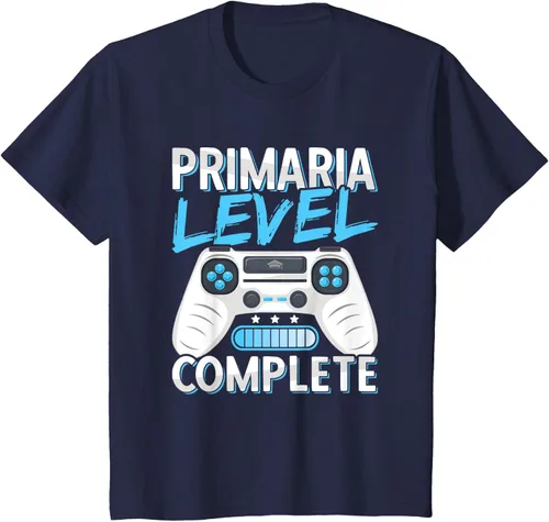 Vista 76 de Camiseta completa de diploma de escuela primaria de graduación, Negro