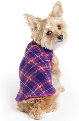 Vista 29 de Abrigo elástico de lana para perro, ropa suave y cálida para perro, suéter elástico para mascotas, lavable en lavadora, ecológico, para todo el año