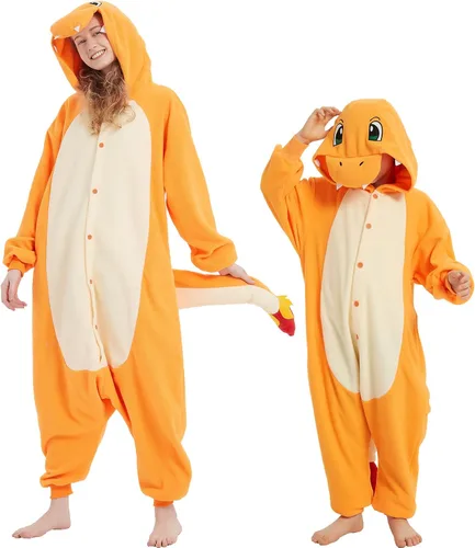 Vista 5 de SWEETXIN Kids Animal Onesie Pajamas Halloween Christmas Suit Cosplay Jumpsuit Costume