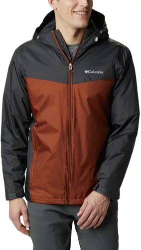 Vista 6 de Columbia Glennaker - Chaqueta impermeable de lluvia con forro de sherpa para hombre