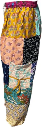 Vista 2 de Unisex Hecho A Mano Boho Hippie Aladdin Alibaba Harem Yoga Pantalones Multicolor Talla única, Multi