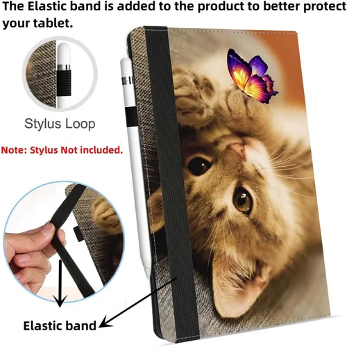 Vista 5 de Funda para tablet Amazon Fire Max 11 (solo compatible con 13ª versión 2023 de 11 pulgadas) con función de apagado y encendido automático con banda