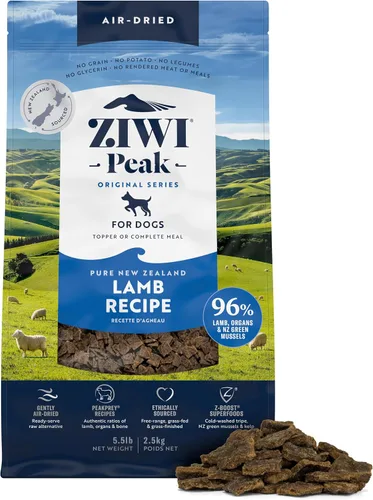 Vista 26 de ZIWI Peak - Alimento para perros secado al aire, carne de res, totalmente natural, alta proteína, sin granos, ingredientes limitados