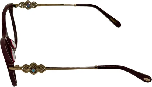 Vista 5 de Gafas graduadas Chopard VCH 256 S Burgundy 0AR3, Borgoña