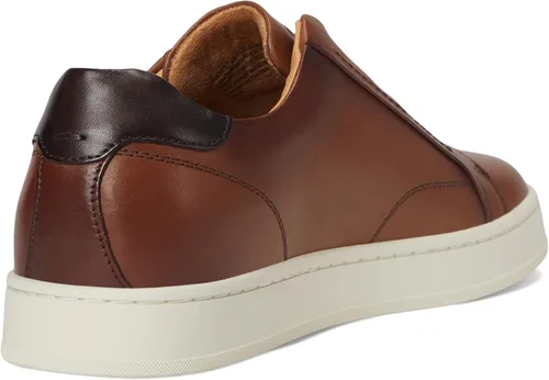 Vista 6 de Florsheim Monopoli - Zapatilla de Deporte Elástica con Cordón de Punta a Punta para Hombre Coñac