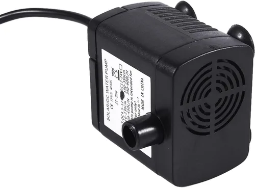 Vista 3 de Mini bomba sumergible, DC12V solar anfibio mini sumergible para estanque de fuente