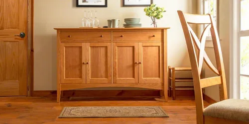 Vista 2 de Edge Supply Cherry - Hoja de chapa de madera de corte plano de 24 x 48 pulgadas, 3M Peel and Stick - Chapa de madera autoadhesiva, grado A, acabado