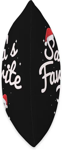 Vista 2 de InGENIUS Women's Sexy Santa Gifts Santa Favorite Ho Sexy - Almohada navideña para mujer, 16 x 16 pulgadas, multicolor
