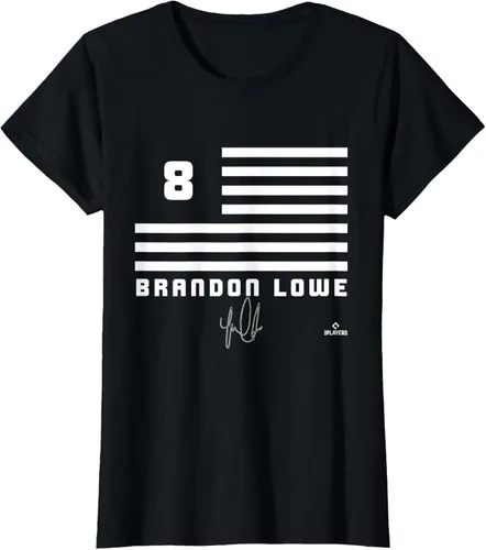 Vista 16 de Brandon Lowe Flag Name - Camiseta, Negro, S