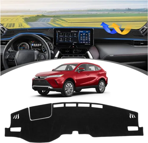 Vista 114 de FIILINES Cubierta para tablero Compatible con Mazda 3 2010-2013 Accesorios Tapete para tablero para Mazda 3 Accesorios Tapete para salpicadero