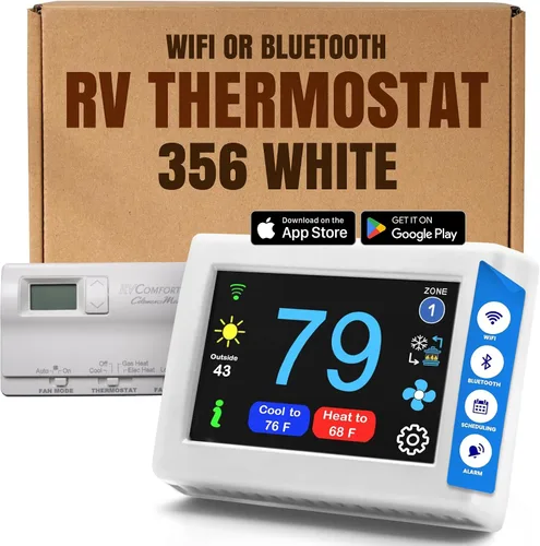 Vista 9 de MICRO-AIR EasyTouch - Termostato digital de repuesto para RV, 345