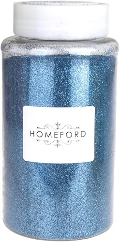 Vista 12 de Homeford Botella de purpurina fina, 1 libra a granel (negro)