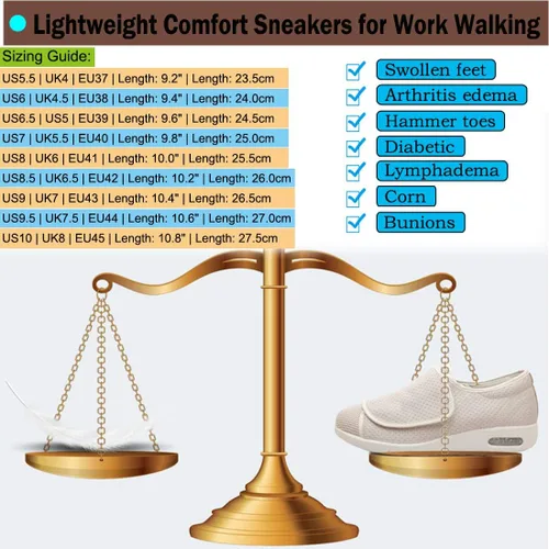 Vista 5 de Mei MACLEOD Zapatos de caminar para mujer con ancho ancho ancho ligero con amortiguación de aire, zapatos casuales para correr y correr para pies