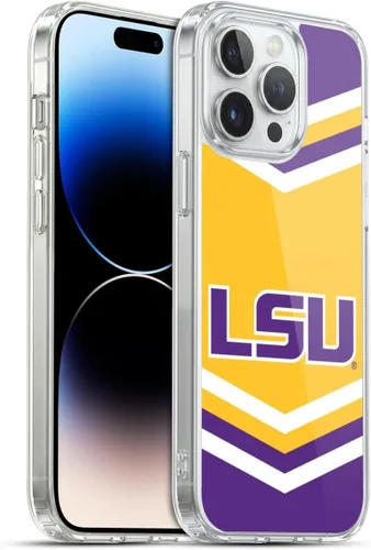 Vista 272 de Head Case Designs Funda de gel suave con licencia oficial de la Universidad Estatal de Louisiana LSU Camou compatible con Apple iPhone 7 Plus/iPhone