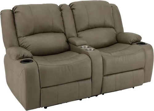 Vista 13 de RecPro Charles - Sofá reclinable doble de pared de 67 pulgadas, para autocaravana, con tela mejorada (color plomizo)