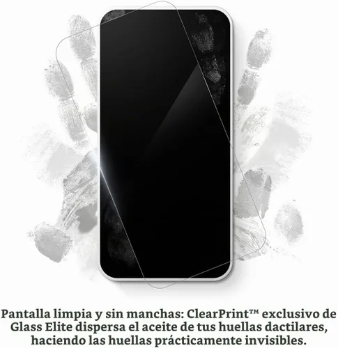 Vista 3 de ZAGG InvisibleShield Glass Elite Privacy - Protector de pantalla de privacidad de 360 a 4 vías, hecho para Apple iPhone 13 Mini, protección contra
