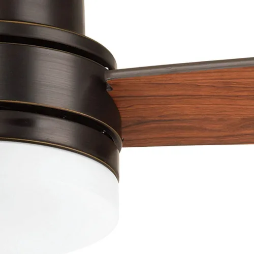 Vista 4 de Progress Lighting Trevina Collection - Ventilador LED de 52 pulgadas con 3 aspas, bronce